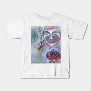 Buddha and Lotus Kids T-Shirt